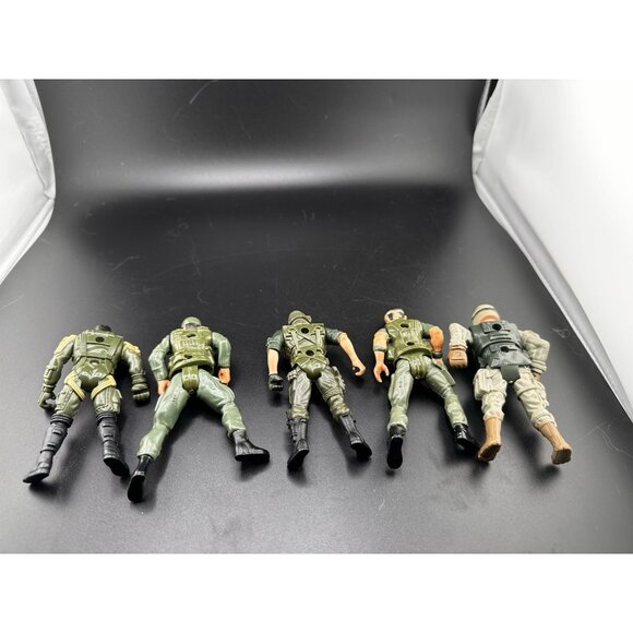 Chap Mei Soldiers Force Action Figures And Other Army Men Diorama Lot Of 5 - Picture 5 of 12